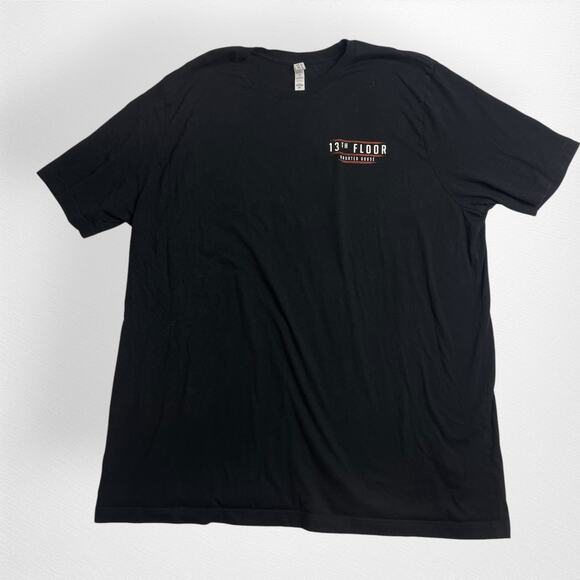 13th Floor Haunted House Graphic T-Shirt Unisex 3XL - Picture 2 of 5